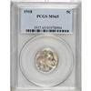 Image 1 : 1918 5C MS65 PCGS. Shimmering mint frost produces a lo