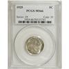 Image 1 : 1925 5C MS66 PCGS. A lustrous Buffalo nickel with a ne