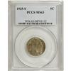 Image 1 : 1925-S 5C MS63 PCGS. Lustrous surfaces are visited by