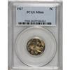 Image 1 : 1927 5C MS66 PCGS. Elegant champagne patina graces bot
