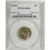 Image 1 : 1929-S 5C MS66 PCGS. Sharply struck, save for a few of
