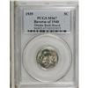 Image 1 : 1939 5C Reverse of 1940 MS67 PCGS. Ex: Omaha Bank Hoar