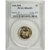 Image 3 : 1946-D/D 5C MS66 Full Steps PCGS. FS-031. The mintmark