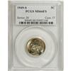 Image 1 : 1949-S 5C MS66 Full Steps PCGS. Brighter than usual fo