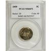 Image 1 : 1959 5C MS66 Full Steps PCGS. As with many of the P-mi