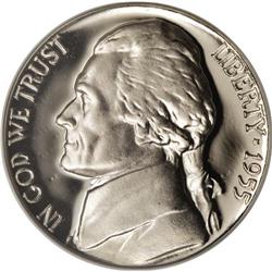 1955 5C PR69 Ultra Cameo NGC. Half a century has hardl