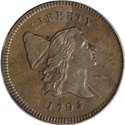 1795 1/2 C Lettered Edge MS63 Brown PCGS. C-1, B-1, R.