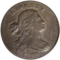 1799 1C --Corroded--ANACS. VF20 Details. S-189, B-3, R