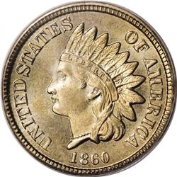 1860 1C MS67 PCGS. Ex: Joshua and Ally Walsh. Aside fr