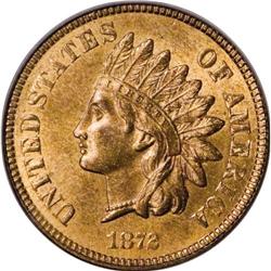 1872 1C MS65 Red PCGS. The 1872 is a widely recognized