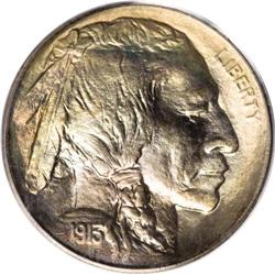 1913 5C Type One MS68 PCGS. Ex: Larry Shapiro. This ex