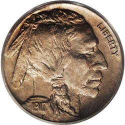 1917-D 5C MS66 PCGS. Both sides of this Premium Gem ha