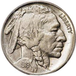 1919-S 5C MS65 PCGS. Enormously appealing, with a ligh