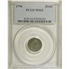Image 3 : 1794 H10C MS62 PCGS. V-2, LM-2, R.5. The digit 1 in th