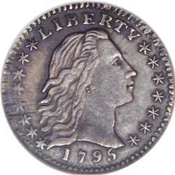 1795 H10C MS61 NGC. V-2, LM-3, R.5. The last year of t