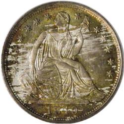 1840 H10C No Drapery MS67 PCGS. This example displays