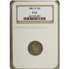 Image 3 : 1841-O 10C Fine 15 NGC. Closed Bud, Large O Reverse. F