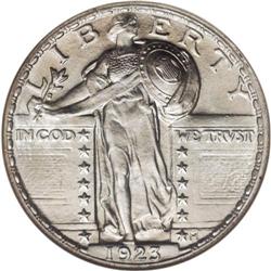 1923 25C MS67 Full Head NGC. This is an exceptionally