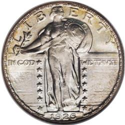 1926 25C MS68 NGC. One of the two finest known at eith
