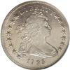 1795 S$1 Draped Bust, Centered AU55 NGC. B-15, BB-52,