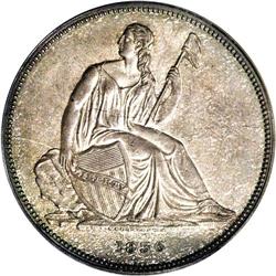 1836 PS$1 Name on Base, Judd-60 Original, Pollock-65,