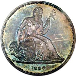 1836 PS$1 Name on Base, Judd-60 Original, Pollock-65,