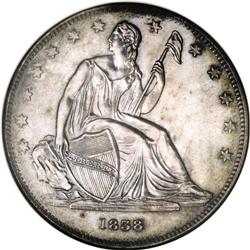 1838 PS$1 Name Omitted, Judd-84 Restrike, Pollock-93,