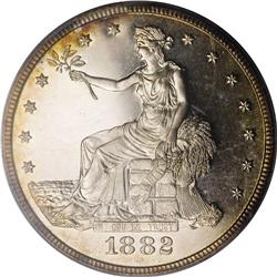 1882 T$1 PR66 Deep Cameo PCGS. The Philadelphia Mint p