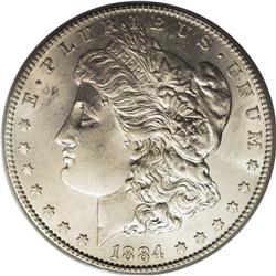 1884-S S$1 MS62 PCGS. Advanced collectors specializing