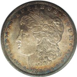 1888-O S$1 MS67 NGC. Ex: Eliasberg. The layers of rich