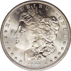 1901-S S$1 MS66 PCGS. Ex: Mike Casper Collection. The