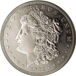 1921 S$1 Chapman PR65 NGC. This is the finest example