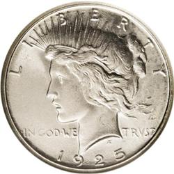 1925-S S$1 MS65 NGC. In terms of high grade (MS65 and