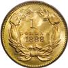 Image 2 : 1888 G$1 MS68 PCGS. Despite a low mintage of 15,501 co
