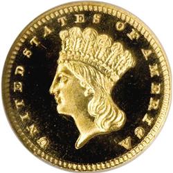 1883 G$1 PR67 Ultra Cameo NGC. A lovely and luscious t