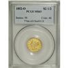 Image 3 : 1852-O $2 1/2 MS63 PCGS. During the early 1850s, the i