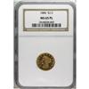 Image 3 : 1884 $2 1/2 MS65 Prooflike NGC. The 1884 two and one-h