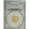 Image 3 : 1911-D $2 1/2 MS62 PCGS. This Indian Head two and one-