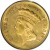 Image 1 : 1871 $3 MS64 PCGS. Only 1,300 three dollar pieces were