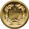 Image 2 : 1886 $3 MS62 Prooflike NGC. According to the Garrett-G