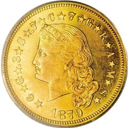 1879 $4 PR66 Cameo PCGS. The stella, or "golden star,"