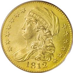 1812 $5 MS65 PCGS. Narrow 5D, Breen-6465, B. 1-A, Mill