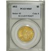 Image 3 : 1812 $5 MS65 PCGS. Narrow 5D, Breen-6465, B. 1-A, Mill