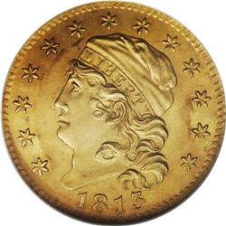 1813 $5 MS63 NGC. Breen-6467, BD-2, R.4. This is the f