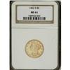 Image 3 : 1862-S $5 MS61 NGC. Although gold was being hoarded in