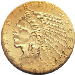 1911 $5 PR66 NGC. The years 1908 to 1915 were years of