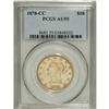 Image 3 : 1878-CC $10 AU55 PCGS. Even though in 1878 our nation'