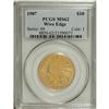 Image 3 : 1907 $10 Wire Rim MS62 PCGS. When Augustus Saint-Gaude