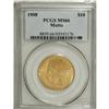 Image 3 : 1908 $10 Motto MS66 PCGS. An impressive 341,370 busine