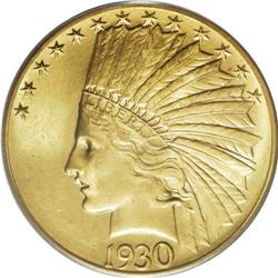 1930-S $10 MS64 PCGS. This issue is recognized as one